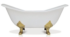 Magliezza Чугунная ванна Julietta 183x78 (ножки золото) – фотография-1